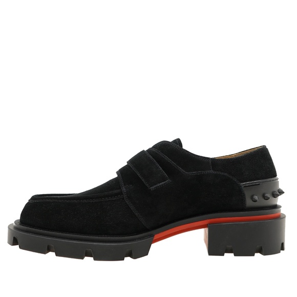 Christian Louboutin CL Our Georges Black Suede Size 10 US New main image 5